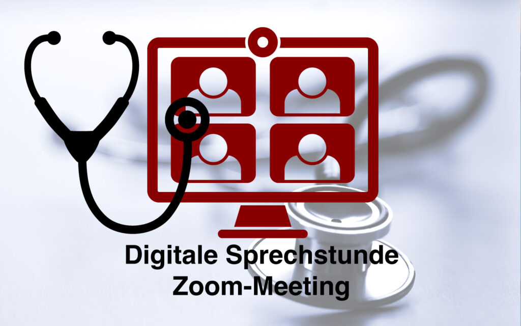 Digitale Sprechstunde - Zoom-Meeting