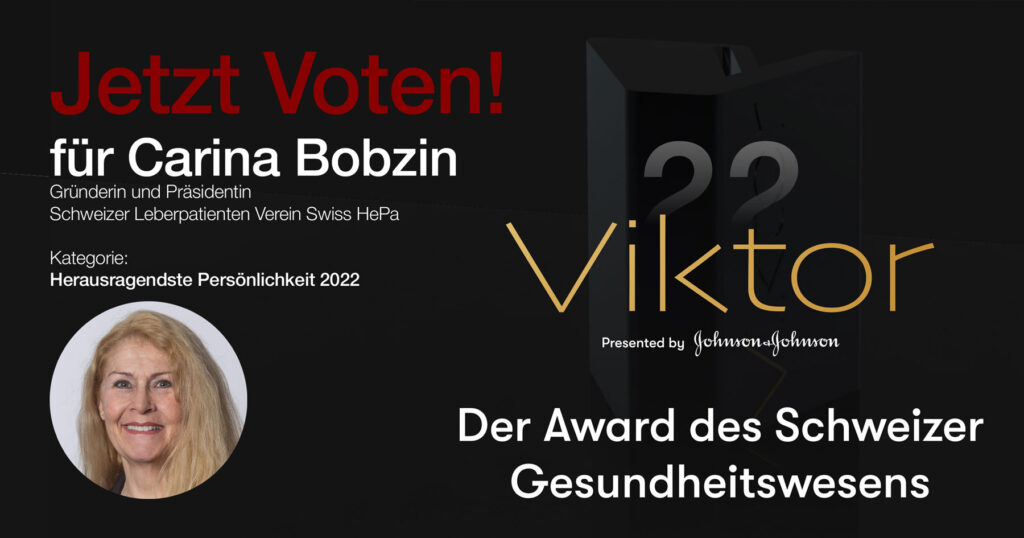 Jetzt Voten! Für Carina Bobzin: Viktor Award