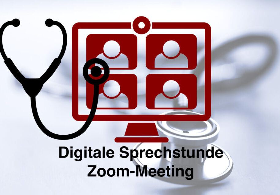 Digitale Sprechstunde - Zoom-Meeting
